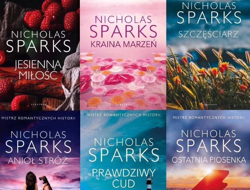 Nicholas Sparks książki kolejność
